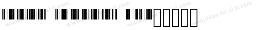 Libre Barcode 39字体转换